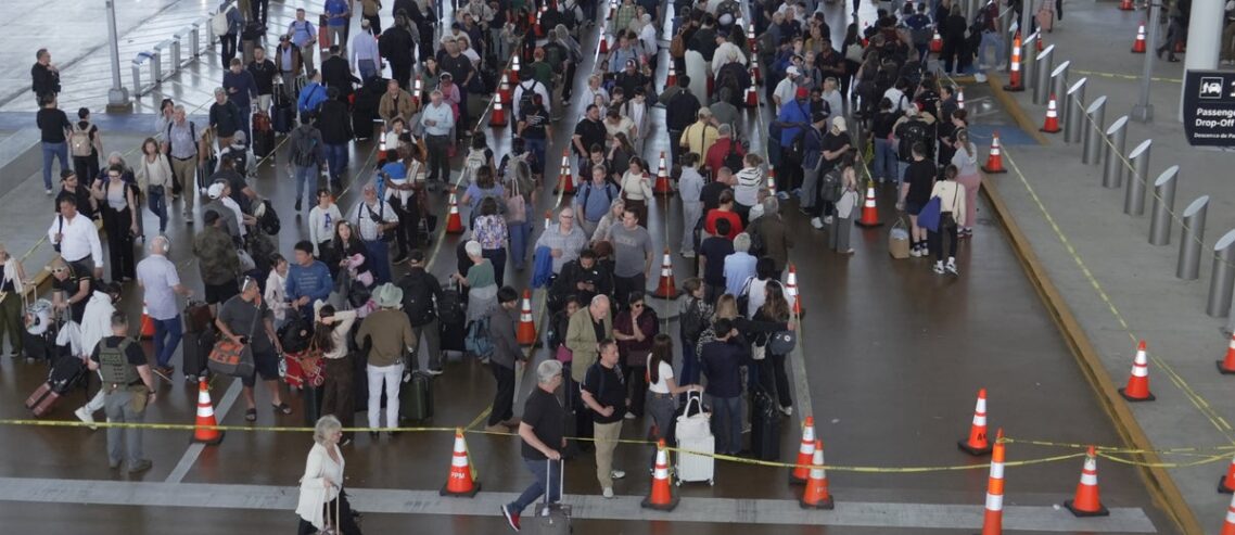 The Latest: Almost 500 TSA officers have quit during the shutdown ...