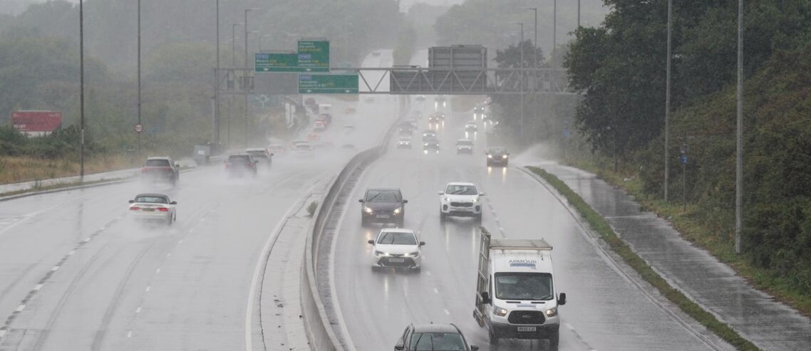 Met Office issues yellow weather warning for thunderstorms and heavy ...